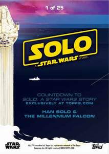 Countdown To Solo : A Star Wars Story